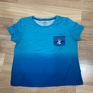 Women's Disney Minnie Mouse T-shirt Size S Blue